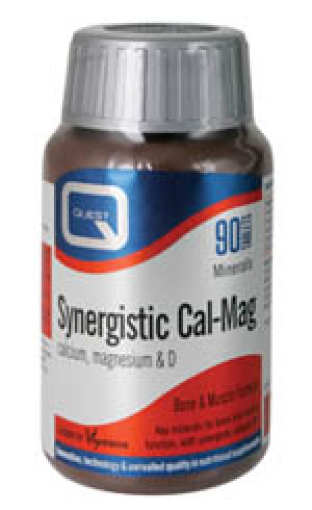 QUEST SYNERGISTIC CAL-MAG calcium, magnesium & D 90TABS