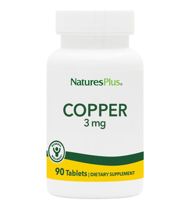 Nature's Plus Copper 3 mg 90 tabs