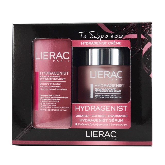 Lierac Promo Hydragenist Cream 50ml για Ξηρές/Πολύ Ξηρές Επιδερμίδες & Δώρο Hydragenist Serum 30ml