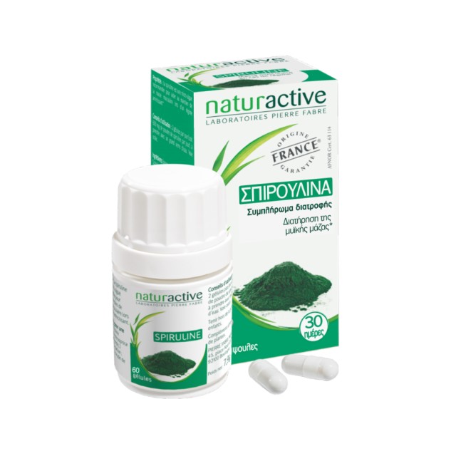 NATURACTIVE ΣΠΙΡΟΥΛΙΝΑ 60 CAPS