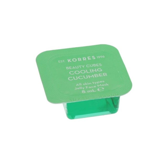 Korres Beauty Cubes Invigorating Cooling Cucumber Jelly Face Mask 8ml