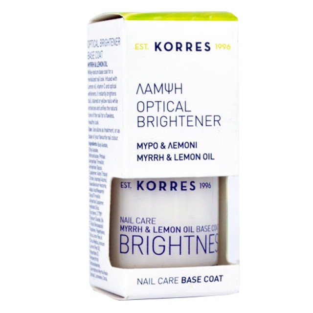 KORRES NAIL CARE ΜΥΡΟ&ΛΕΜΟΝΙ ΛΑΜΨΗ 10ML