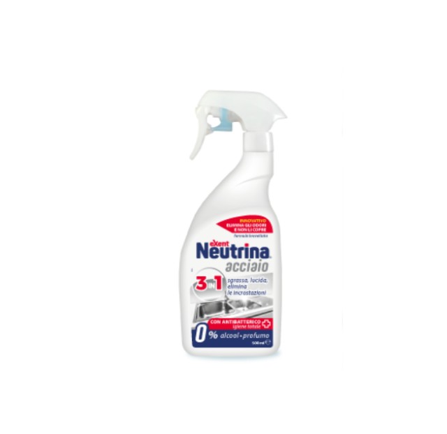 Exent Neutridina Acciaio 3in1 Spray για νεροχύτες 500ml 1τμχ