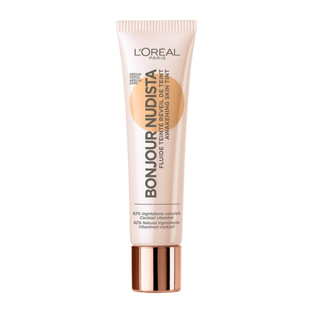 L'Oreal Paris Bonjour Nudista BB Cream Medium Dark 30ml