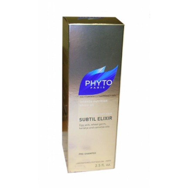 PHYTO PHYTO SUBTIL ELIXIR INTENSE NUTRITION SHINE OIL 75ML