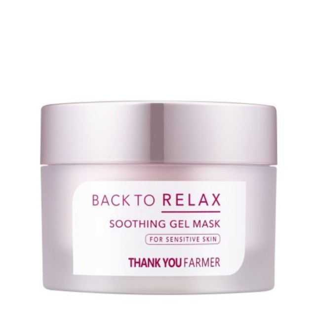 Thank You Farmer Back to Relax Soothing Gel Mask 100ml