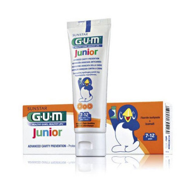 GUM 3004 JUNIOR 7-12 ΟΔΟΝΤΟΚΡΕΜΑ ΠΟΡΤΟΚΑΛΙ 50ML