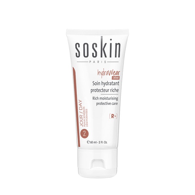 Soskin Hydrawear Cream Rich Moisturising Protective Care 60ml