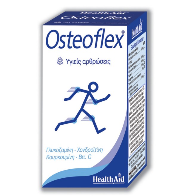 HEALTH AID OSTEOFLEX™ (GLUCOSAMINE + CHONDROITIN) TABS 30'S-BOTTLE