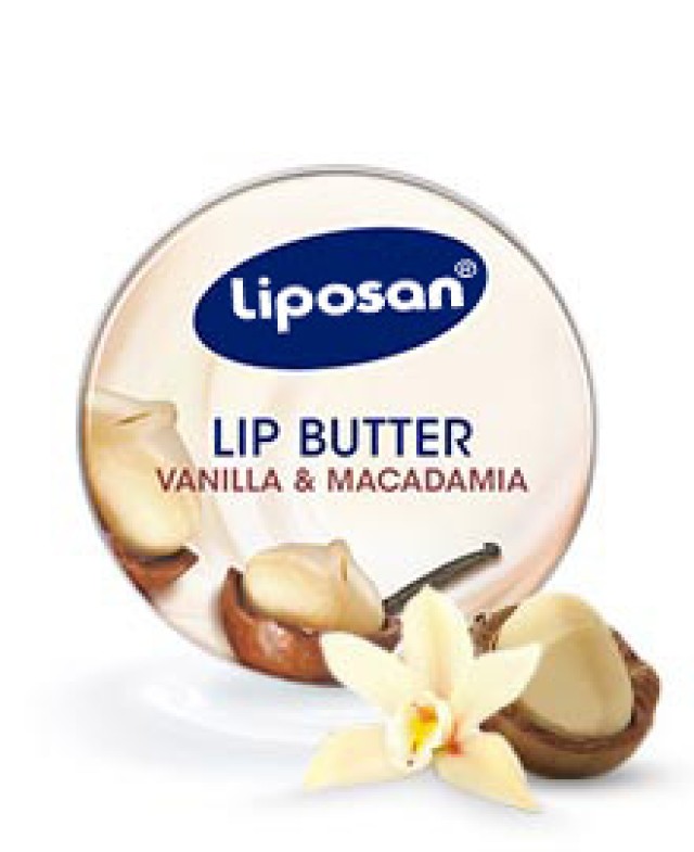 LIPOSAN LIP BUTTER VANILLA & MACADAMIA 16,7g