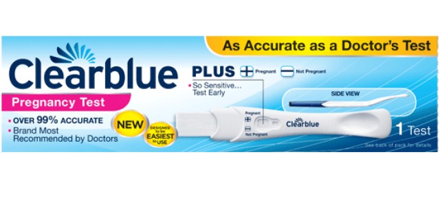 CLEARBLUE PLUS Τεστ Εγκυμοσύνης μονό