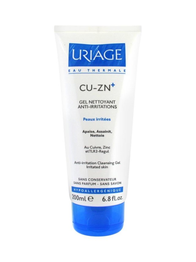 URIAGE CU-ZN+Gel Nettoyant F 200ml