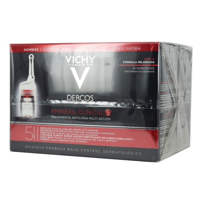 Vichy dercos aminexil clinical 5 men amp 42x6ml