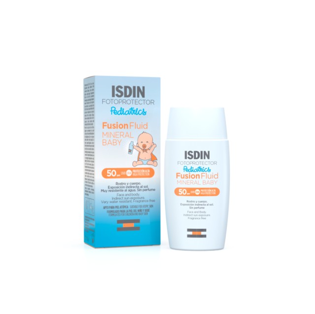 Isdin Fotoprotector Pediatrics Fusion Fluid Mineral Baby SPF50+ 50ml