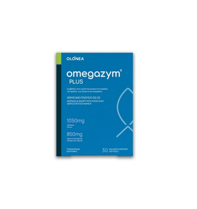 Olonea Omegazym Plus 850mg Omega 3 30softgels