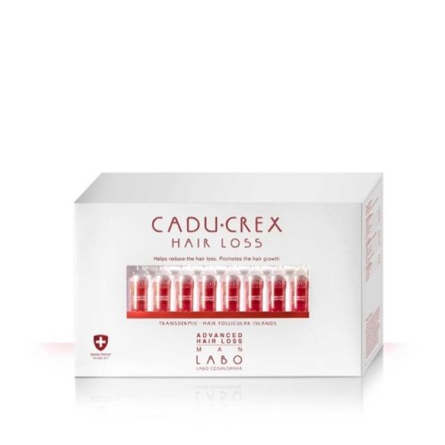 Crescina Caducrex Hair Loss Advanced Man 40 αμπούλες