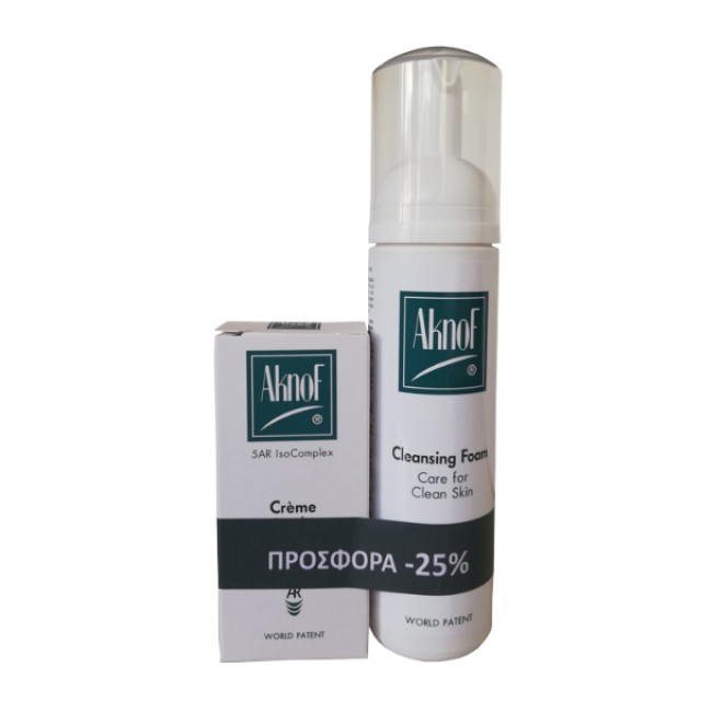 Inpa Aknof Creme 50ml & Inpa Aknof Cleansing Foam 200ml