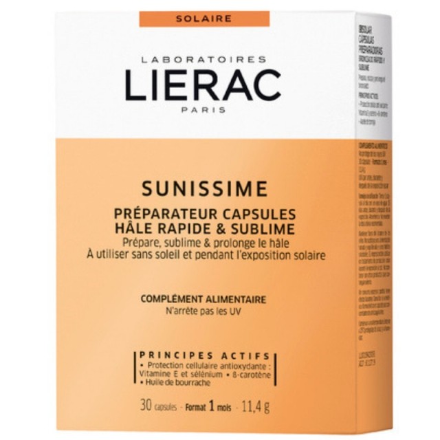 Lierac Sunissime Capsules Bronzage 30caps