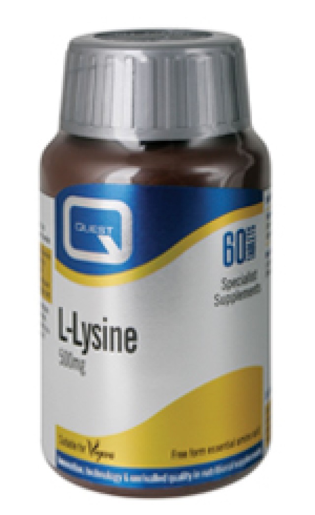 QUEST L-LYSINE 500mg 60TABS