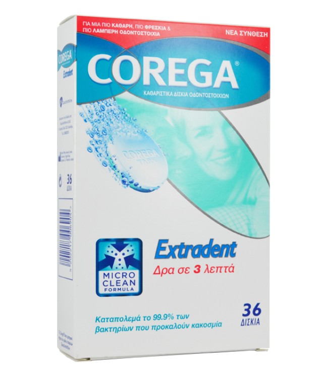 COREGA EXTRADENT 36TAB