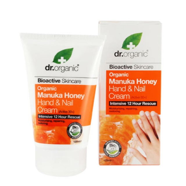 DR.ORGANIC MANUKA HONEY HAND&NAIL CREAM 125ML