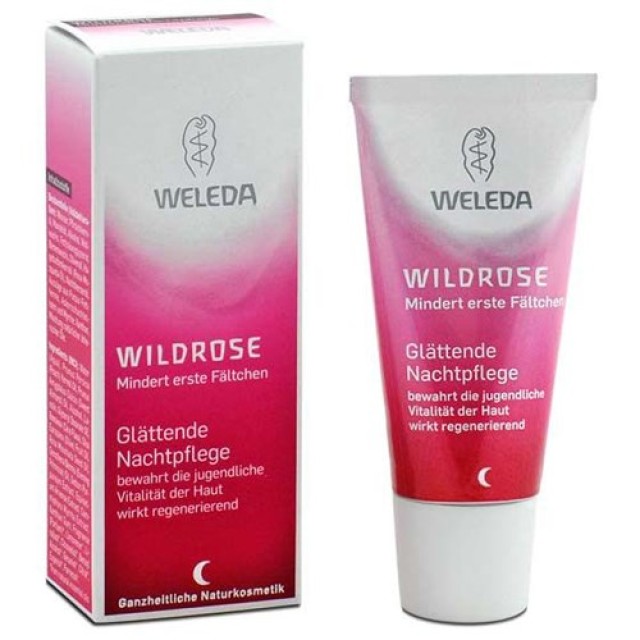 Weleda Κρέμα Νύχτας Άγριο Τριαντάφυλλο 30ml