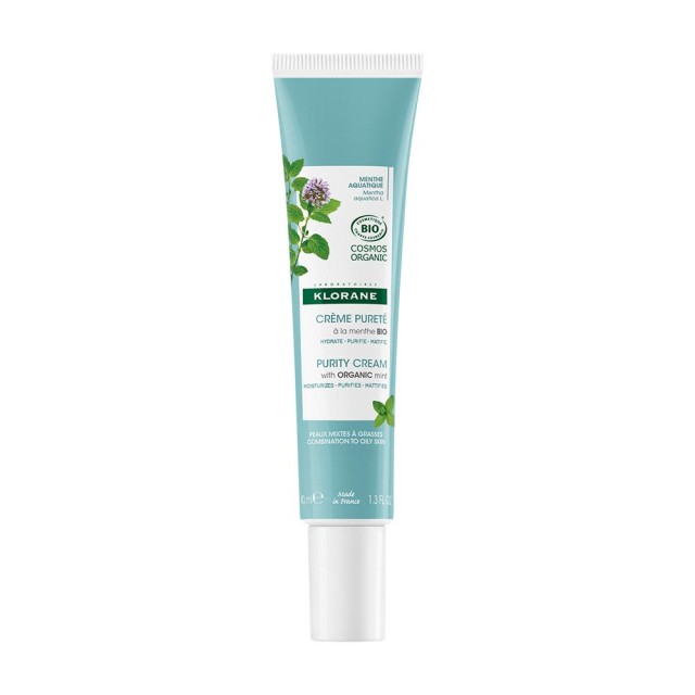 Klorane Purity Cream With Organic Mint 40ml