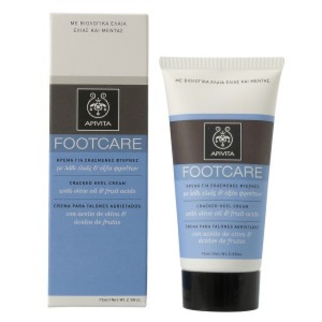 APIVITA FOOTCARE ΚΡΕΜΑ ΓΙΑ ΣΚΑΣΜΕΝΕΣ ΦΤΕΡΝΕΣ 75ML