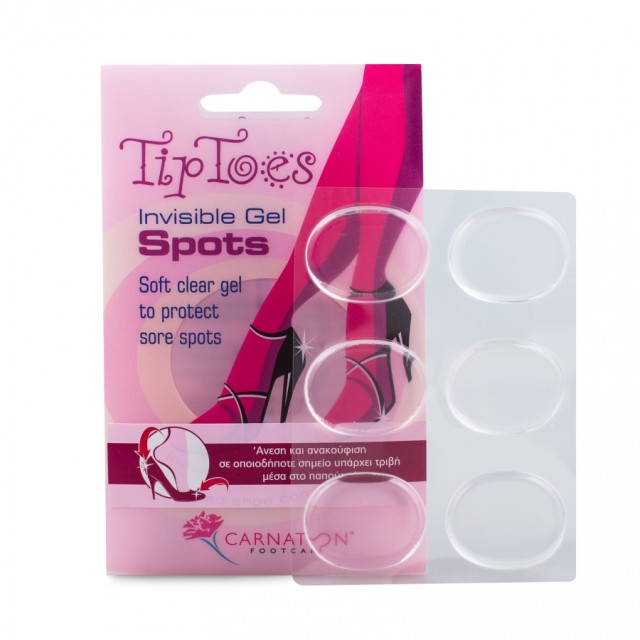 Vican Carnation Tip Toes Invisible Gel Spots 6τμχ