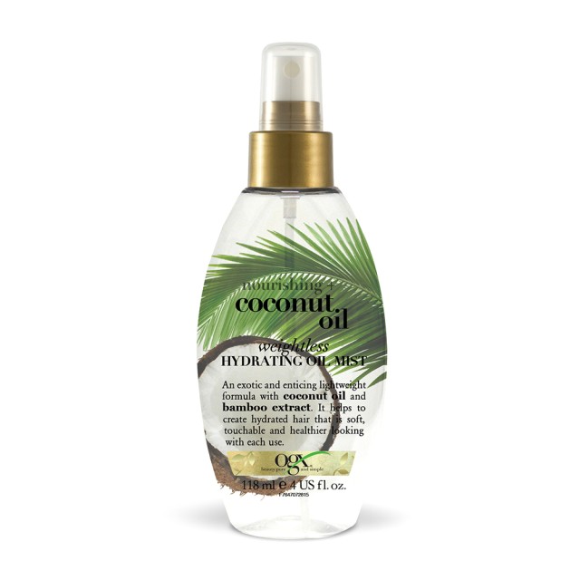 OGX Coconut Milk Weightless Hydrating Oil Mist Θρέψης 118ml