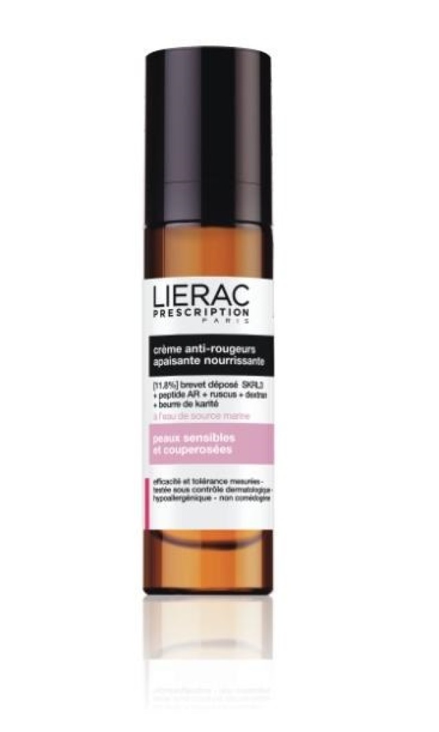 LIERAC CREME ANTI-ROUGEURS APAISANTE NOURRISSANTE 40ML