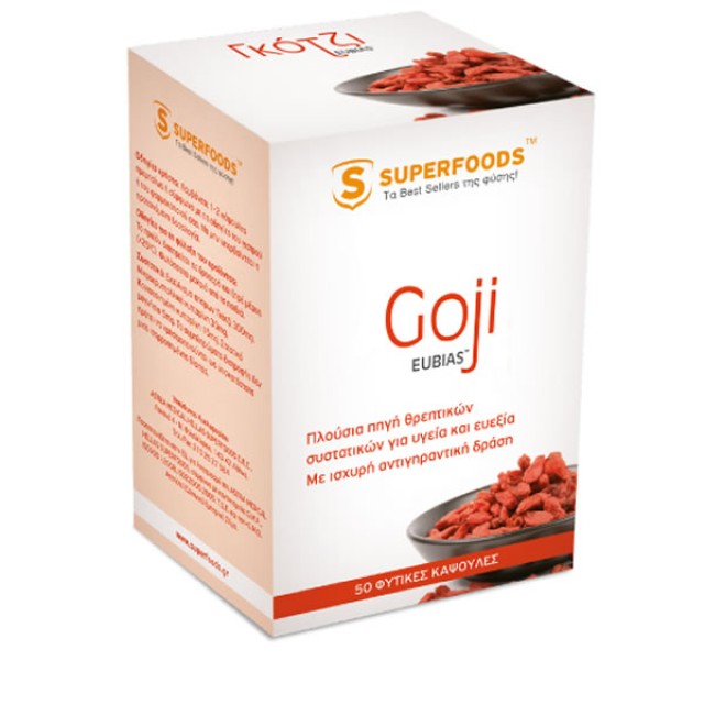 SUPERFOODS GOJI EUBIAS 50CAPS