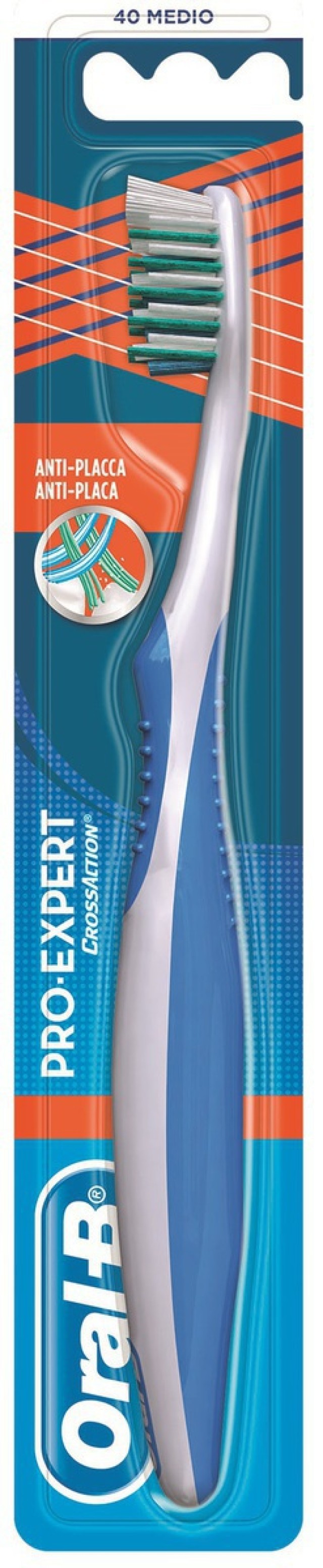 Oral-B Pro Expert Anti-Placa 35 Medium Οδοντόβουρτσα κατά της πλάκας 1τμχ