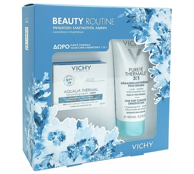 Vichy Set Aqualia Thermal Light 50ml + Δώρο Purete Thermale Γαλάκτωμα καθαρισμού 100ml