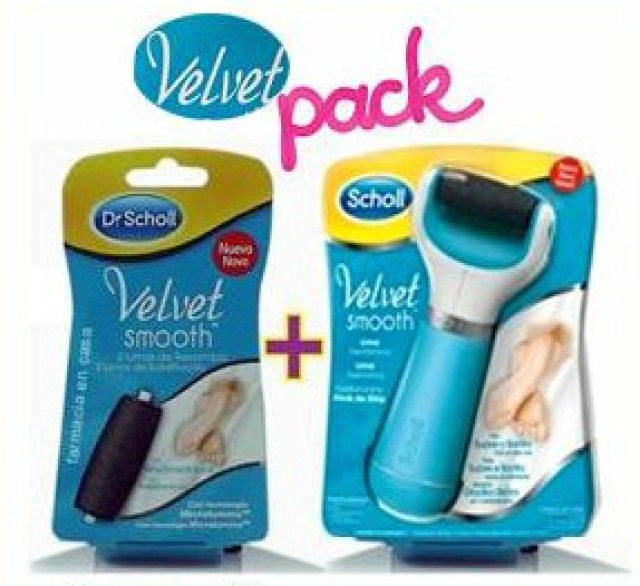 Scholl Velvet Soft Ηλεκτρική Λίμα Ποδιών + Ανταλλακτικά Roll-on