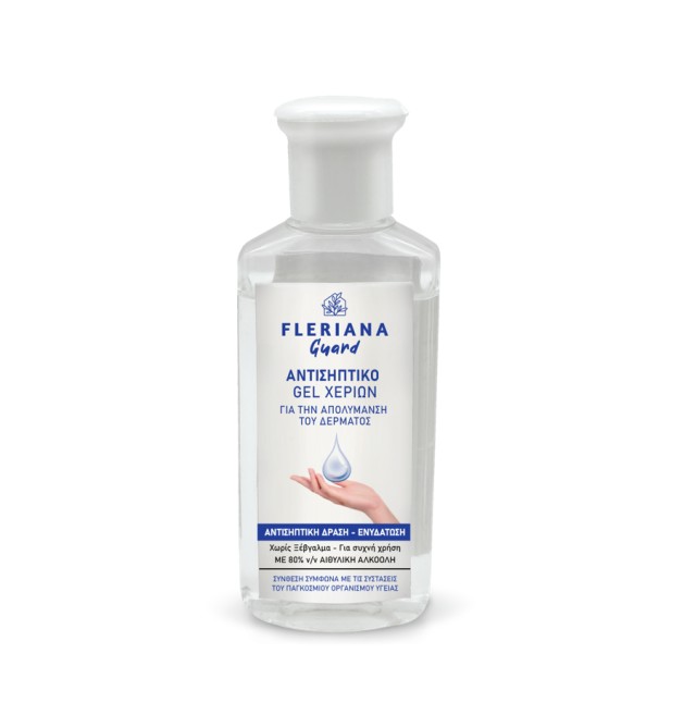 Power Health Fleriana Guard Αντισηπτικό Gel Χεριών με 80% v/v Αιθυλική Αλκοόλη 75ml