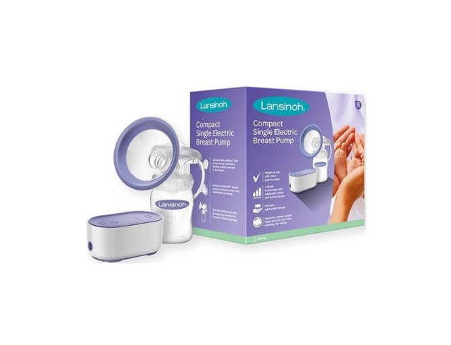 Lansinoh Compact Single Electric Breast Pump Μονό Ηλεκτρικό Θήλαστρο 1τμχ