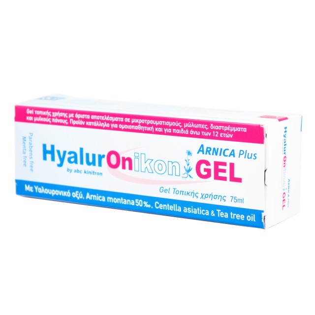 Abc Kinitron HyalurOnikon Gel Arnica Plus 75ml