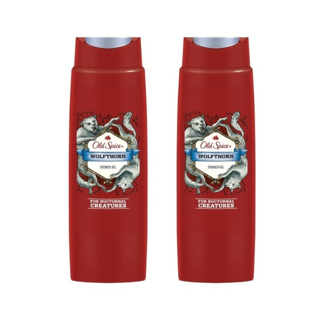 Old Spice Wolfthorn Αφρόλουτρο για Άντρες 400ml 1+1 ΔΩΡΟ