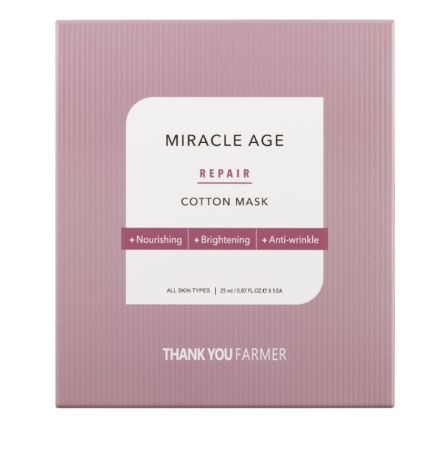 Thank You Farmer Miracle Age Repair Cotton Mask 25ml