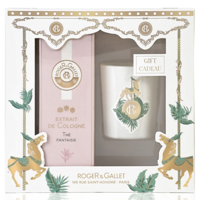 Roger & Gallet Set Extrait de Cologne The Fantaisie 100ml + Δώρο Αρωματικό Κερί