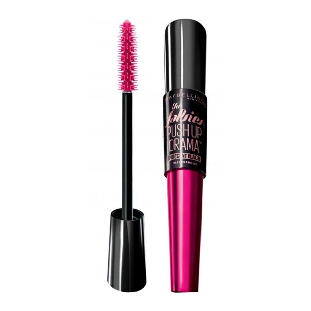 Maybelline The Falsies Push Up Drama Brush Indecent Black 9.5ml