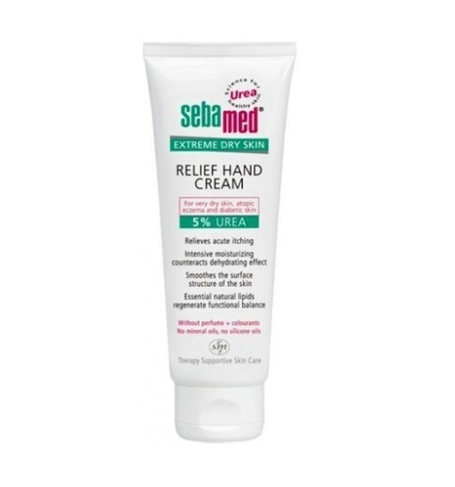 Sebamed Hand Cream Urea 5% Κρέμα Χεριών με Ουρία για άμεση ενυδάτωση 75ml