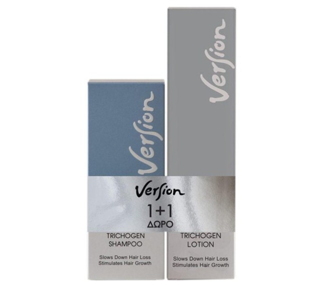 Version Trichogen Shampoo 200ml & Trichogen Lotion 75ml 1+1 Δώρο