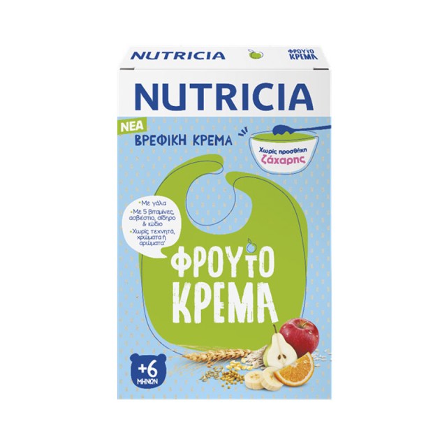 Nutricia Βρεφική Κρέμα Φρουτόκρεμα 250gr