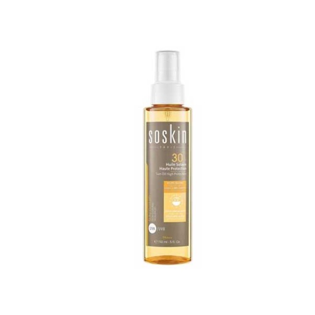 SOSKIN SUN OIL HIGH PROTECTION SPF30 150ML