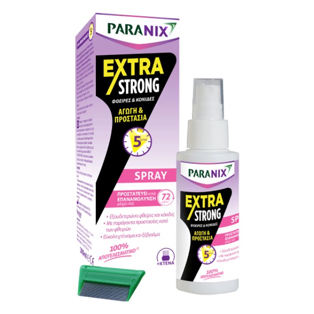 Paranix Extra Strong Spray 100ml αγωγή κατά των φθειρών