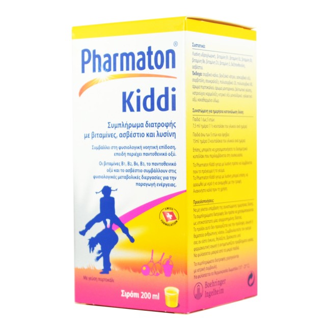 PHARMATON KIDDI SYRUP 200ml