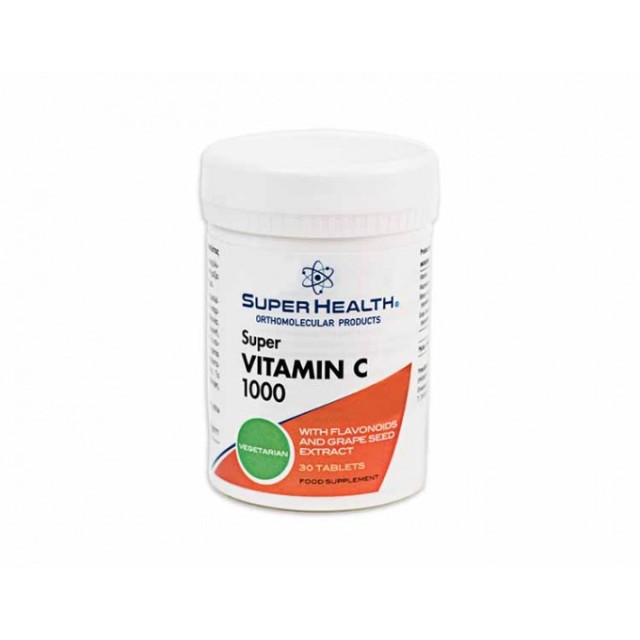 Super Health Super Vitamin C 1000 30tabs