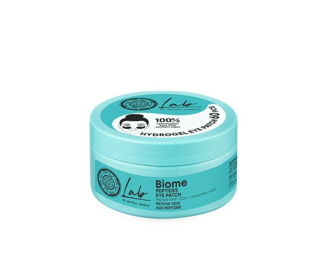 Natura Siberica Lab Biome Peptides Eye Patches Επιθέματα Ματιών με Πεπτίδια για Αναζωογόνηση 60τμχ